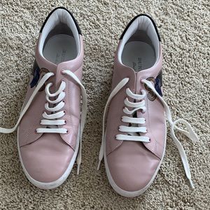 Pink Burberry Sneakers